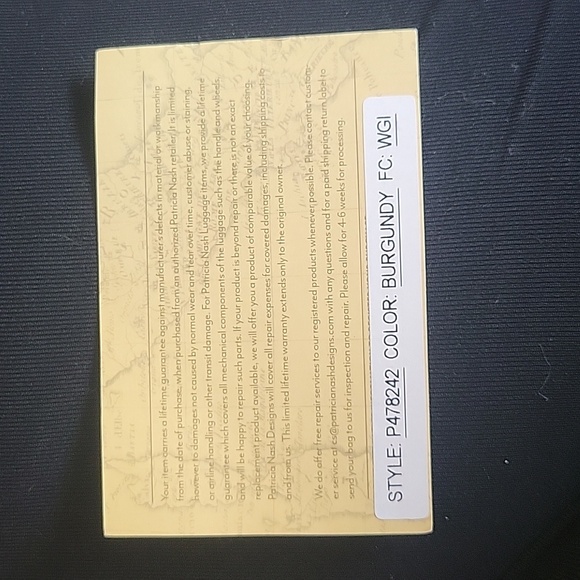 Patricia Nash| EUC | Bag - Picture 8 of 8